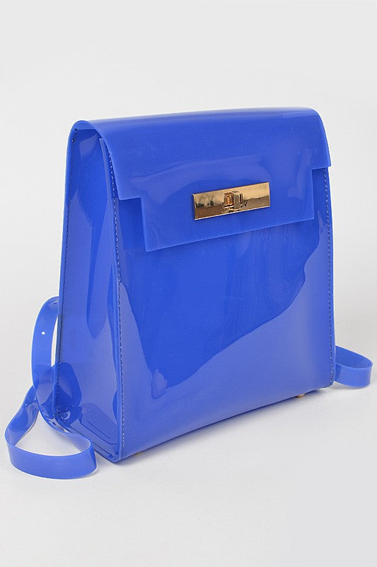 Cleared Transparent Iconic Backpack - xclsvafashion.com