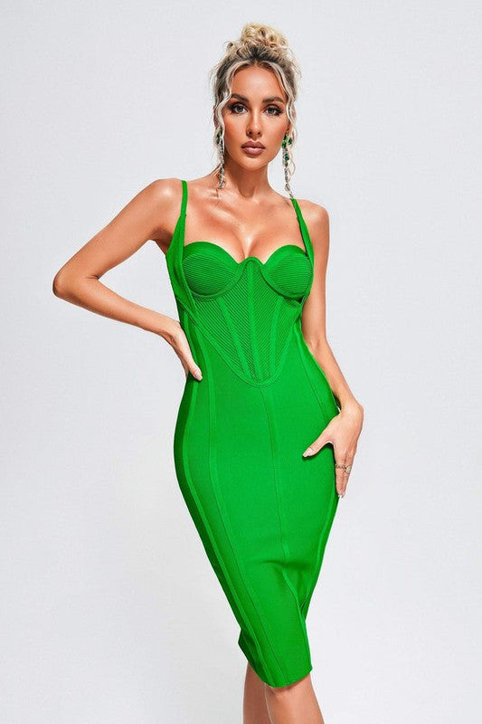 Fashionista Corset Bandage Dress