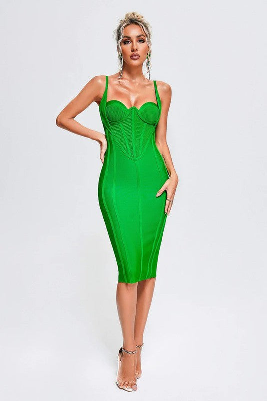 Fashionista Corset Bandage Dress