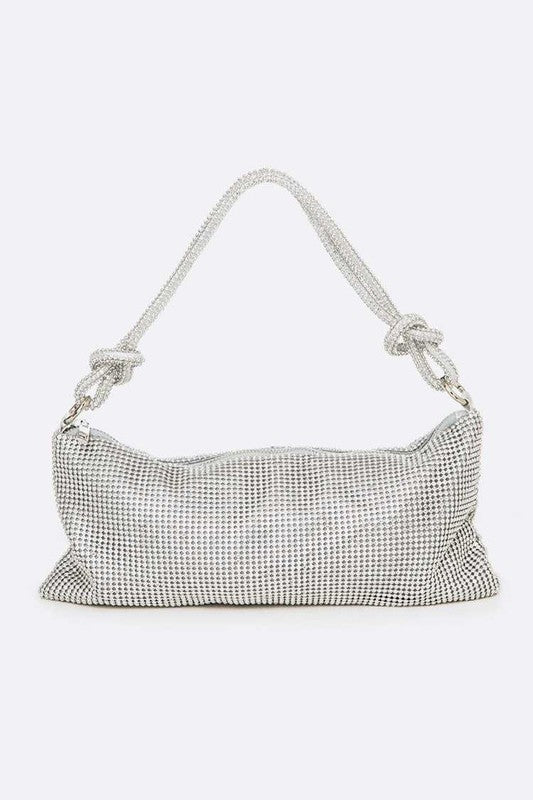 Fashionista Rhinestone Iconic Shoulder Bag