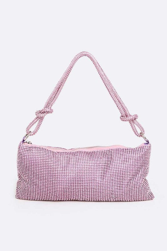 Fashionista Rhinestone Iconic Shoulder Bag