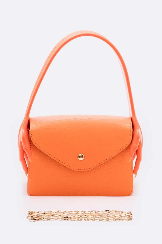 Fashionista Iconic Hand Jelly Handle Bag - xclsvafashion.com