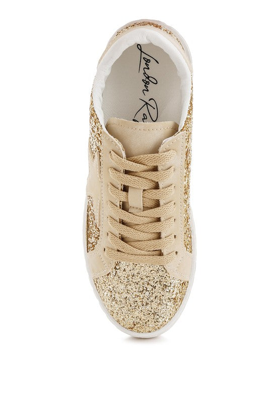 Fashionista Glitter Star  Sneakers