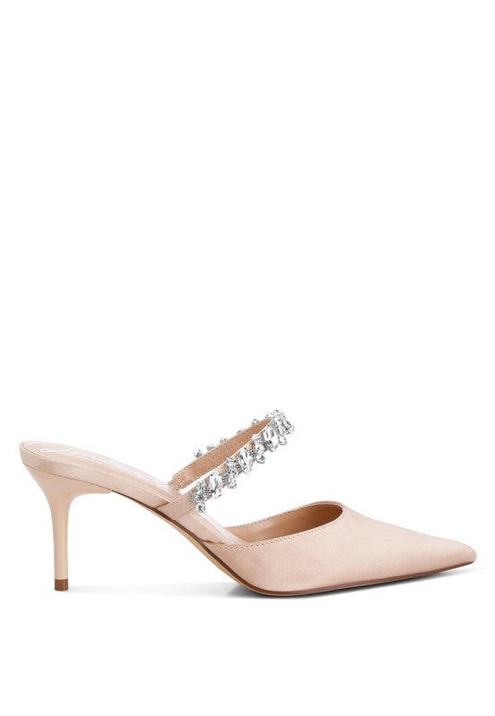 Fashionista Diamante Stiletto Sandals