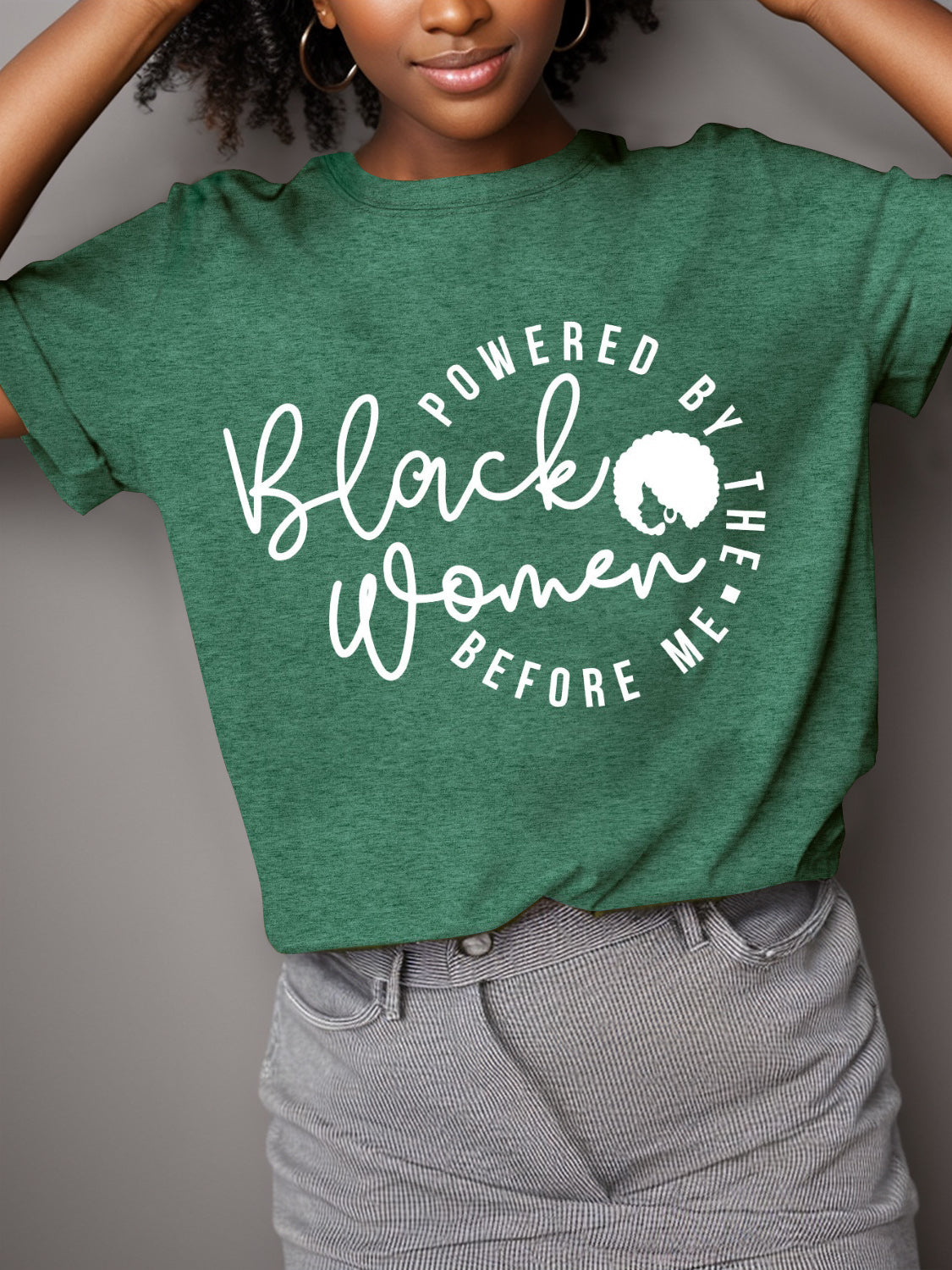 Black Women Graphic T-Shirt