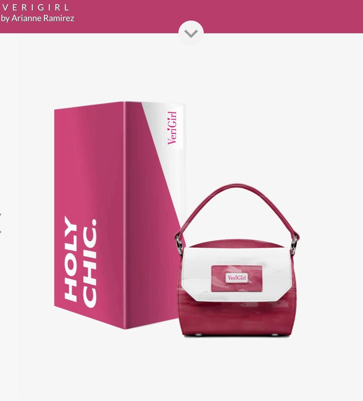 VeriGirl Pink Luxe Fashion Bag