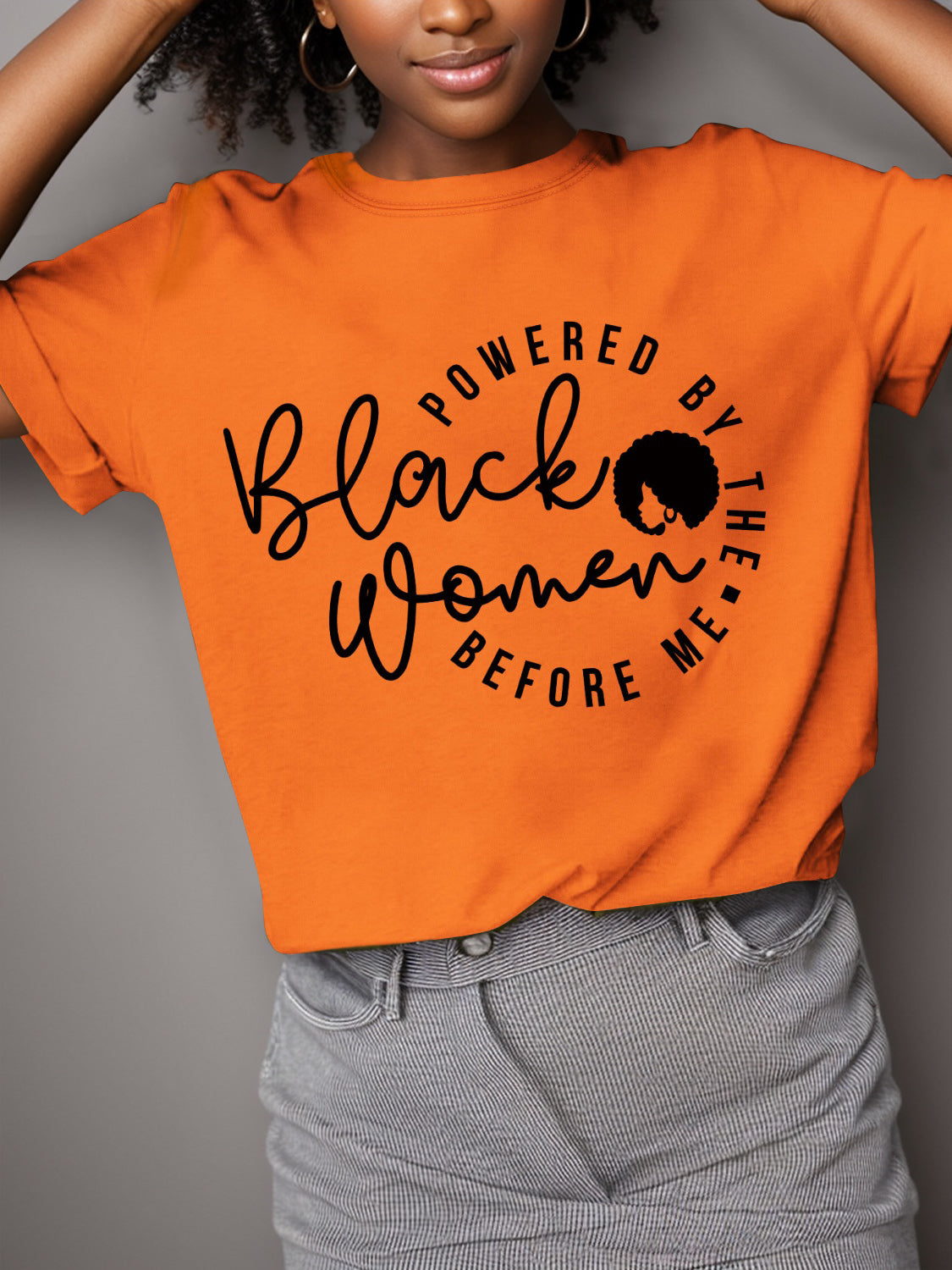 Black Women Graphic T-Shirt