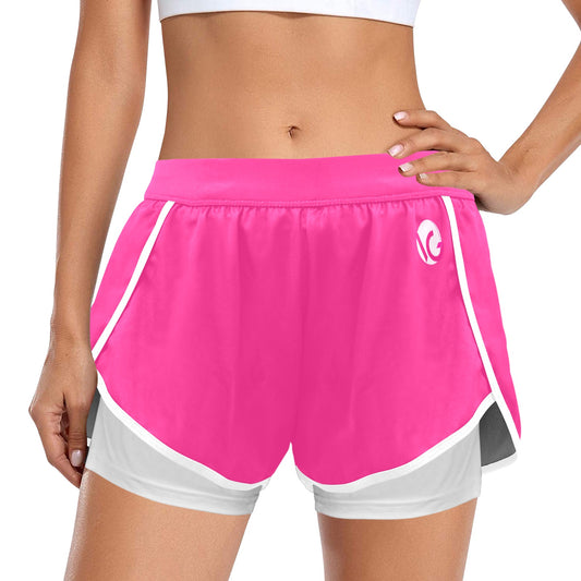 VG Pink Sport Shorts with Liner