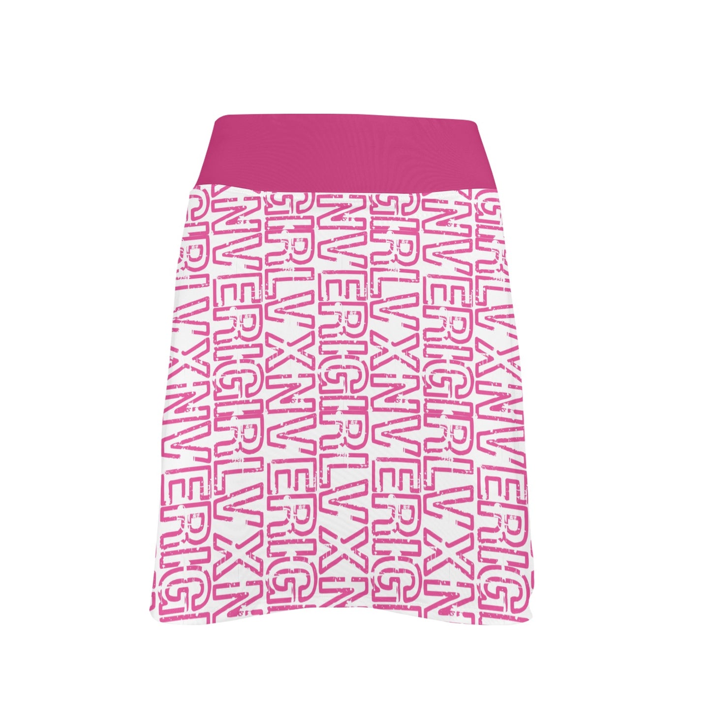 VGVXN Tennis White and Pink Skirt