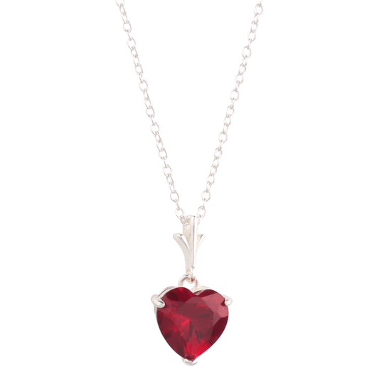 XclsvaFashionista Red Heart Necklace