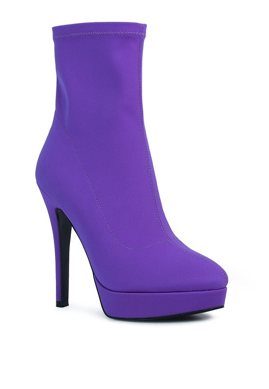 xclsvafashion.com Fashionista High Heeled Lycra Ankle Boot xclsvafashion.com SHOES SHOESBOOTS