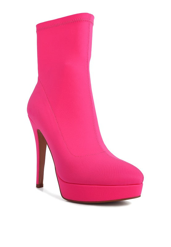 xclsvafashion.com Fashionista High Heeled Lycra Ankle Boot xclsvafashion.com SHOES SHOESBOOTS