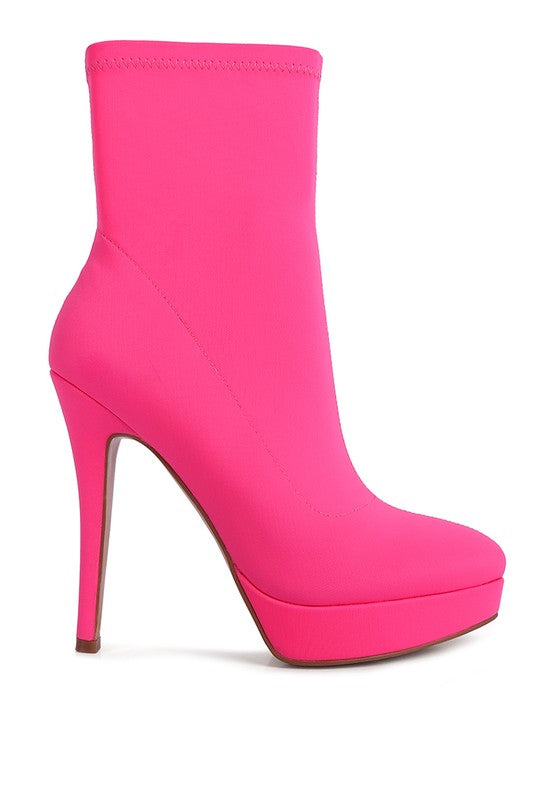 xclsvafashion.com Fashionista High Heeled Lycra Ankle Boot xclsvafashion.com SHOES SHOESBOOTS