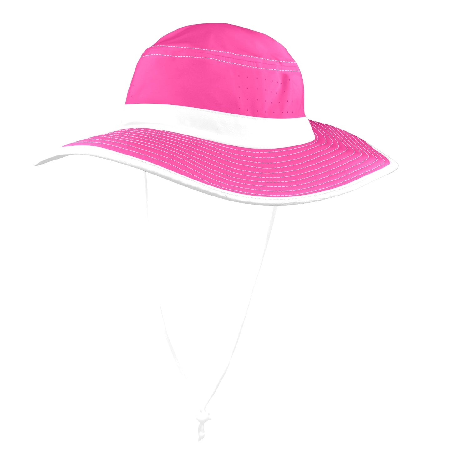 VG  Brim Pink Bucket Hat