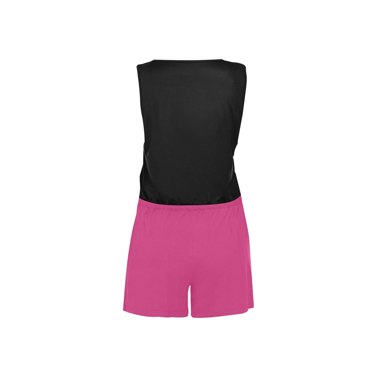 VG Cherry Lip Pink Short Jumpsuit