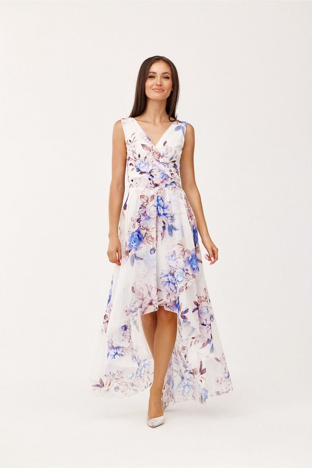 Fashionista Floral Print Maxi Dress